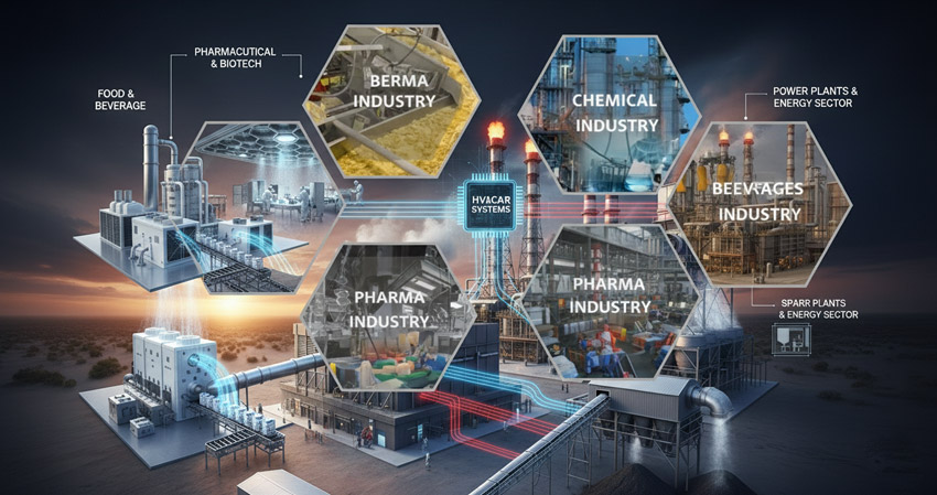 Industries & Applications We Serve Dampers